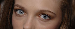  O azul eyes lentes de contato do Perspective