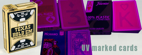 Cartas de Pôquer Marcado UV